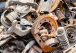 mechanical scrap metal wait for recycle